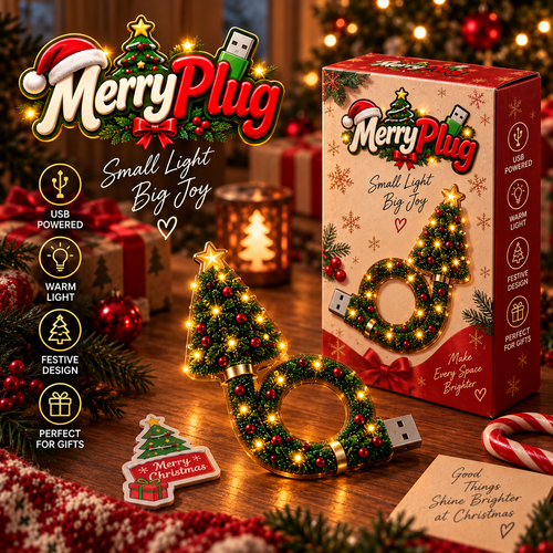 MerryPlug Christmas projector